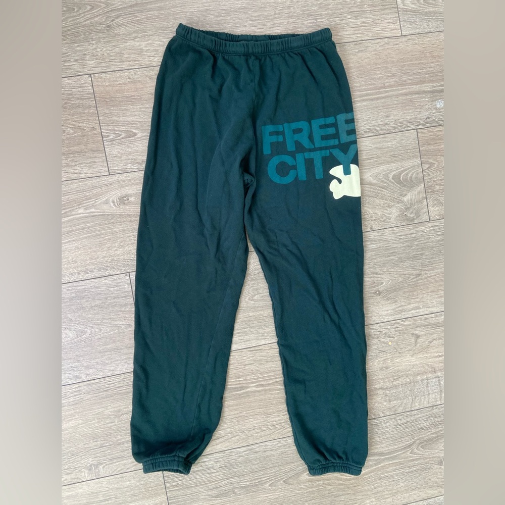 Free City extra small, NEW green sweatpants